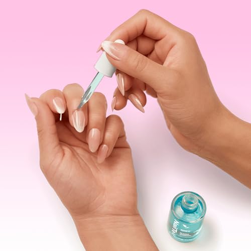 Nail Tek Therapy Kit – Nail Repair for Damaged Nails, Hydrate, Renew & Strengthen Nails Treatment, Made in USA, 0.5 fl oz each - color: Pink