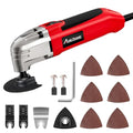 AVID POWER Oscillating Tool 3°Oscillation Angle 22,000 OPM Oscillating Saw - color: Red
