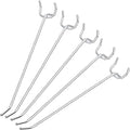 Neiko 53102A 6” Pegboard Hook Organizer Kit, 50 Pack, Hanging Hooks Set for Garage Organization, Great for Wall Hanging and Shelving, Tool Storage, Craft Organizing - size: 6" Pegboard Hooks (50 Pack)