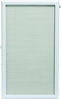 ODL Add On Blinds for Raised Frame Doors - Outer Frame Measurement 22" x 38" - Home Improvement - Easy to Install, Use and Maintain - Innovative Window Shades Behind The Tempered Safety Glass Panels - size: 22"W x 38"H