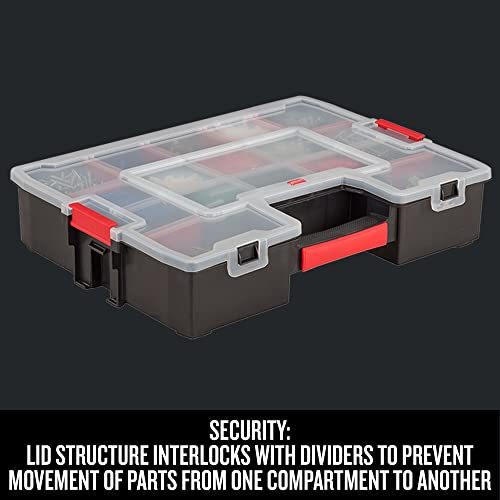 CRAFTSMAN Medium Storage Organizer, 14 Compartments (CMST14022) - size: 1 Count (Pack of 1), style: Medium Organizer