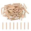 PATIKIL 95 Pcs Wood Dowel Pins 3/16" x 1 1/2" Fluted Wooden Dowels Hardwood Pegs for Woodworking Furniture DIY Crafts Projects Door Art - size: 3/16" x 1 1/2"