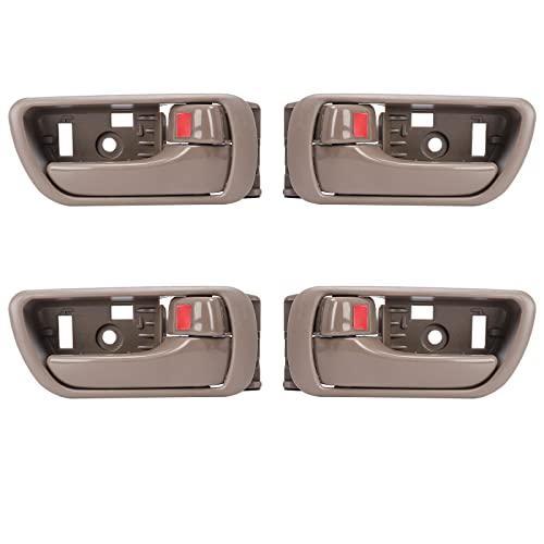 4Pcs Interior Inside Door Handles for Toyota Camry 2002 2003 2004 2005 2006