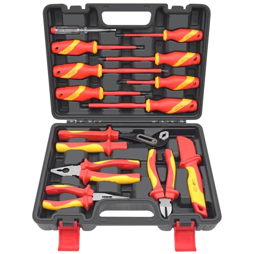 13Pcs VDE Insulated Screwdriver & Pliers Set