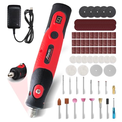 Corded Rotary Tool Electric Detail Sander Small Grinder Pen Kit