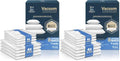 16 Pack Vacuum Storage Bags – 4 XXL & 4 Jumbo Vacuum Seal Bags for Blankets, Comforters, Clothing & Bedding - Space Saver Compression Bags - size: 8 Variety - 4Jumbo + 4XXL (Pack of 2)