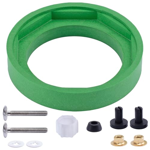 3 Inch Toilet Tank Gasket and Bolts Kit for Champion 4 - color: Green