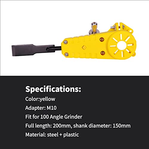 Electric Wood Chisel for Angle Grinder - Power Carving Tool Attachment Kit for Wood Carving and Woodworking, Power Tool Accessories