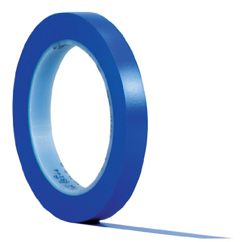 3M Vinyl Tape 471+, 1/8 in x 36 yd, Indigo, 1 Roll - size: 1/8 in x 36 yd