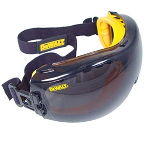 DEWALT Concealer Clear Anti Fog Dual Mold Safety Goggle Dpg82 Unisex Adult Tinted Anti Fog Adjustable Polycarbonate Full Rim - color: Smoke