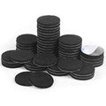 Shintop 50pcs Self-Adhesive Felt Pads for Furniture Protectors (Black)