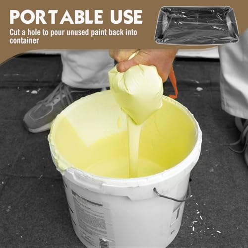 ROLLINGDOG 18 Inch Paint Tray Kit - color: 18" Paint Tray with Liners