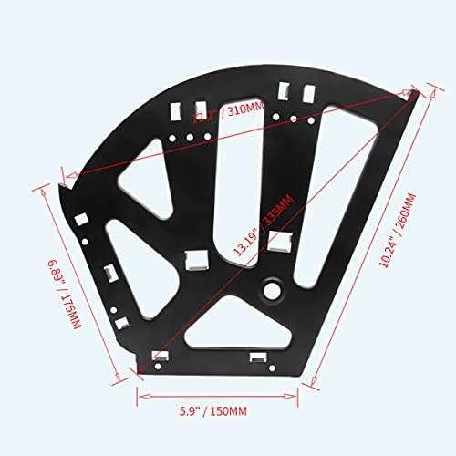 3 Layers Shoes Drawer Cabinet Hinges Flip Frames, Black, 1 Pair - color: Black, size: 3 Layers