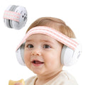 Yoofoss Baby Ear Muffs Noise Protection for Infants Up to 36 Months - Noise Cancelling Headphones for Ear Protection - color: Pink