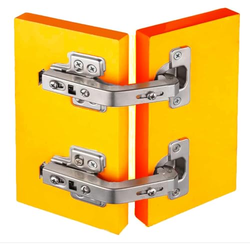 2pcs DTC 135° Corner Cabinet Hinges 135-degree Soft Close Hinges for Corner Kitchen Cabinet Replacement Hardware