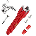 8 in 1 Faucet and Sink Installer, Multifunctional Sink Wrench, Sinks Repair Removal Plumber Tools, Plumbing Tool for Bathroom, Kitchen, Sink, Toilet