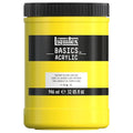 Liquitex BASICS Acrylic Paint, 32-oz Jar, Cadmium Yellow Light Hue - color: Cadmium Yellow Light Hue, size: 32 Fl Oz (Pack of 1)