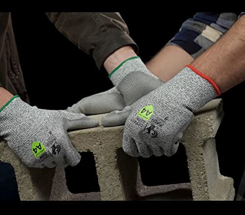 MAGID Griffin Gear ANSI A4 Sandy Nitrile Coated Work Gloves - color: Polyurethane Coating, size: 7/S, style: 12 Pair