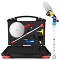 Airless Spray Gun Paint Edger Guide Edge Spray Tool Paint Accessory Extension Airless Paint Sprayer Nozzle 517 Tip 12 Inch Extension Pole(Comes with a Black Storage Box)