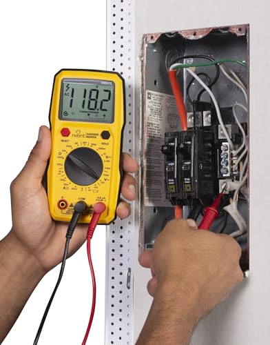 Sperry Instruments DM6410 8 Function Digital Multimeter, Yellow