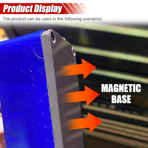 2PCS Magnetic Socket Organizer Set - 3/8 Inch Drive Metric SAE Socket Holder Tool Trays Magnetic Sockets Storage Rail Holds 56 Standard and Deep Sockets for Tool Box Carts Drawer (3/8") - size: 3/8"