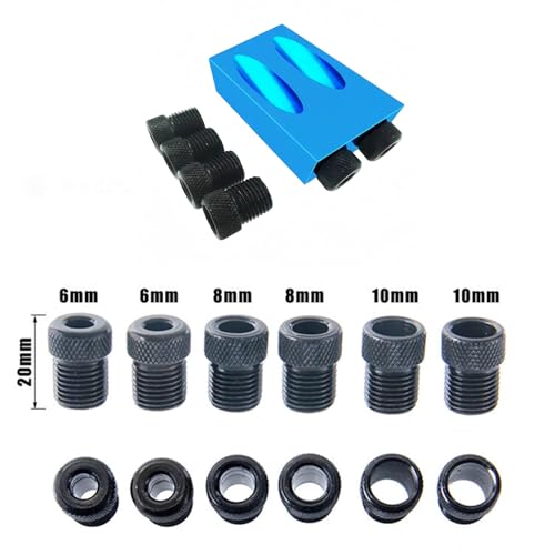 15 Degree Pocket Hole Screw Jig Dowel Drill Joinery Kit Positioner Locator Tool Carpenters Wood Woodwork Guides Joint Angle Tool Carpentry Locator Craft DIY WoodWorking Wood 15Pcs