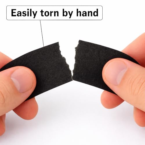 2 Pack Black Painters Tape - Masking Tape 1 Inch Wide - Multi-Surface, Smart Adhesion, Indoor & Outdoor - 180FT Total - Paint Tape for DIY, Labeling, Art, Car, General Purpose (#3910) - color: Black