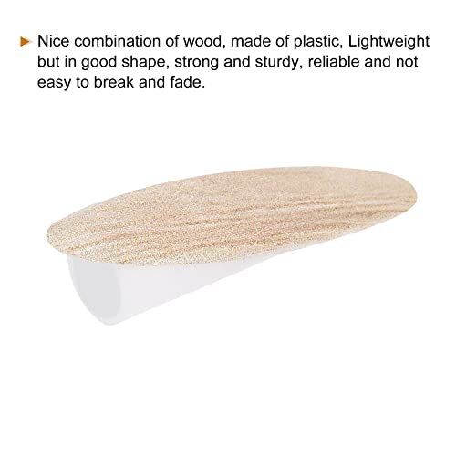 MECCANIXITY 9mm Plastic Pocket Hole Plugs,Wood Plugs for Pocket Hole Jig Working Tool Accessories,Wood Color Pack of 100
