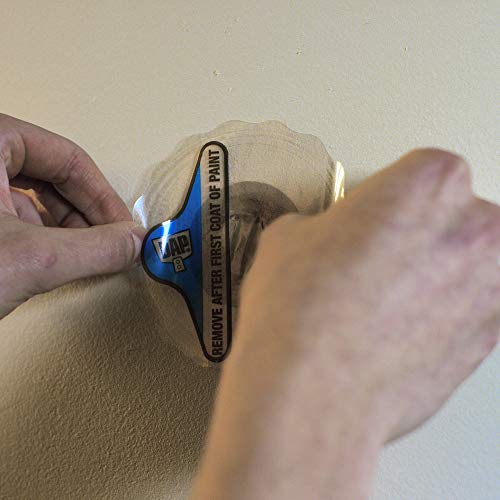 DAP 7079809163 Repair Eclipse Wall Patch, 4 Inch, Clear,White (Pack of 2) - size: 4 Inch (Pack of 2)