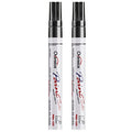 Overseas Black Paint Pens Permanent Markers, 2 Oil Based Paint Makrers - color: Black