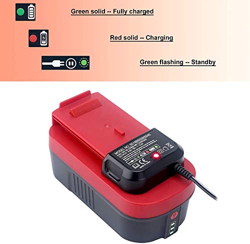 Replace of Black and Decker 18V Battery Charger 90556254-01 9.6V-18V NiCad & NiMh Battery HPB12 FS12B HPB14 FSB14 HPB18 HPB18-OPE FSB18 HPB96