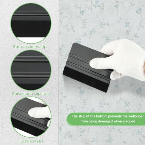 26PCS Wallpaper Smoothing Tool Kit for Peel and Stick Wallpaper Adhesive