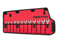 TEKTON Stubby Combination Wrench Set, 12-Piece | WRN01190 - size: 12-Piece (8-19 mm), style: Pouch