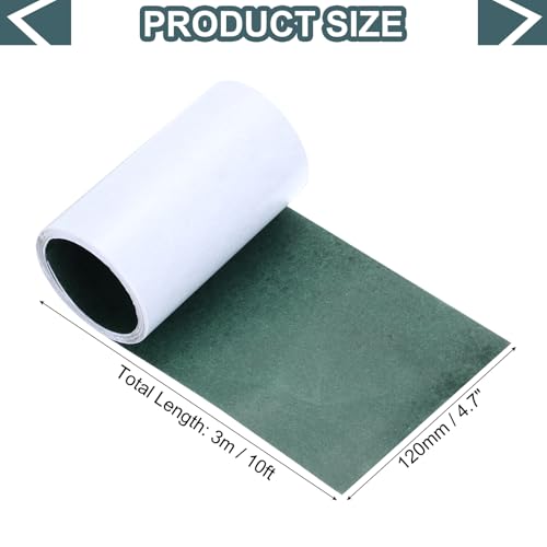 MECCANIXITY Electrical Insulating Adhesive Paper 120mm, 10ft Battery Insulator Gasket Paper Sheet for 18650 21700 26650 Battery Pack - size: 120mm