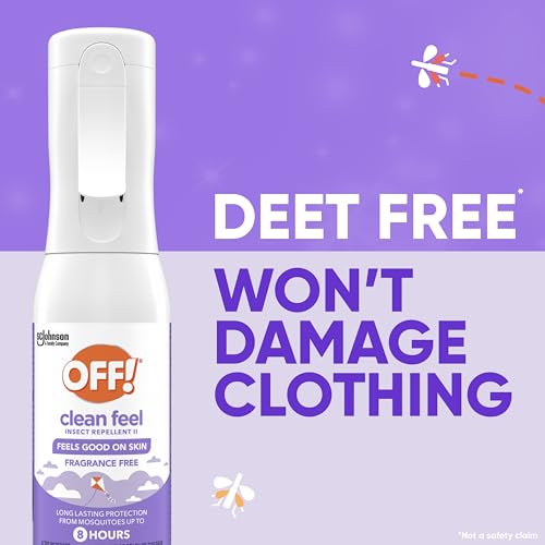 OFF! Clean Feel Misting Insect & Mosquito Repellent Bug Spray, 6 oz, 2 pk - size: 6 Ounce (Pack of 2)