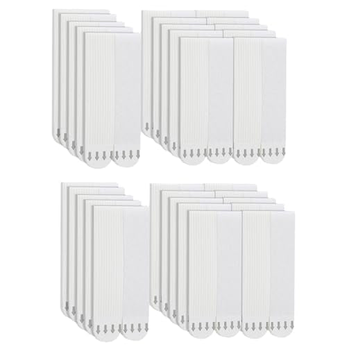 Gisde Medium Picture Hanging Strips Heavy Duty, 20-Pairs(40 Strips) Sticky Picture Hangers for Walls No Damage Wall Picture Hangers Without Nails Refill Adhesive Poster Strips (Medium-20 Pairs) - size: Medium-20 pairs