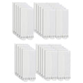 Medium Picture Hanging Strips Heavy Duty, 40-Pairs(80 Strips) Sticky Picture Hangers for Walls No Damage Wall Picture Hangers Without Nails Refill Adhesive Poster Strips - size: Medium-40 pairs
