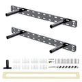 2pcs Floating Shelf Hardware Heavy Duty Hidden Shelf Brackets Support,Wall Mounting Invisible Floating Shelves Bracket with Jig (18" x 4" x 1.5" with Tools) - size: 18" x 4" x 1.5"