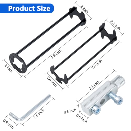 Basin Wrench & Broken Pipe Extractor Tool Set, Plumber Tool for Tight Space