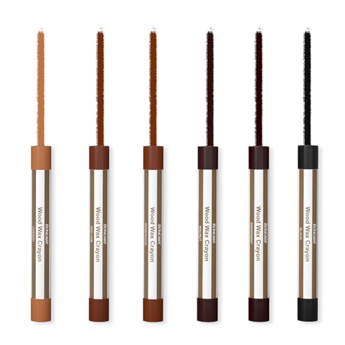 Boncart Wood Filler Sticks,6 Colors Wood Wax Crayons - color: Dark Color 6pcs