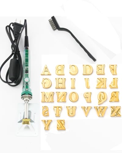 5/8" Wood Burning Letter Kit, 26Pcs Alphabet Branding Iron for Wood - color: 5/8", 26 Pcs