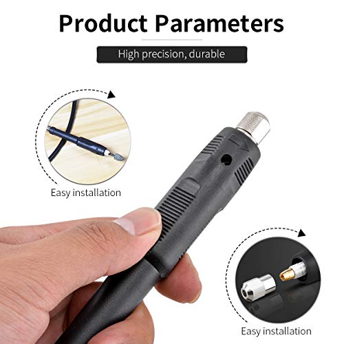 42 Inch Flexible Flex Shaft Extension Cord, Universal Rotary Grinder Tool Universal Collets Electric Grinding Accessories Extension Cords Multi-Purpose Mini Die Grinder Rotary Tool Accessory