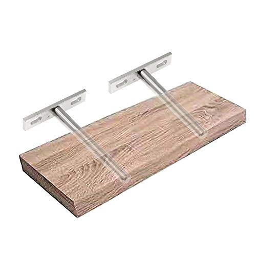 Luomorgo 4 Inch Floating Shelf Bracket, 4 Pcs Blind Shelf Bracket - size: 4 Inch