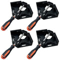 Corner Clamp 4pcs 90 Degree Right Angle Clamp - color: Black