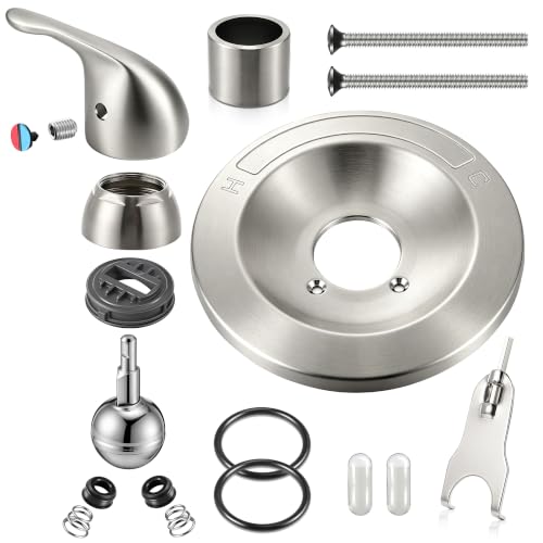 Shower Trim Kit Compatible with Delta RP54870, Lever, Brushed Nickel - color: Brushed Nickel