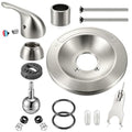 Shower Trim Kit Compatible with Delta RP54870, Lever, Brushed Nickel - color: Brushed Nickel