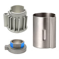 Compatible with Moen Stop Tube & Temperature Limit Stop Kit,Brushed Nickel - color: Brushed Nickel