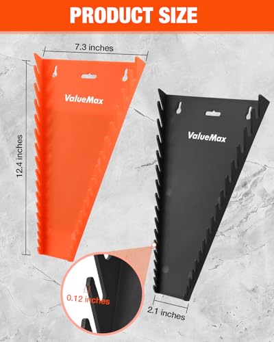 VALUEMAX 4-Pack Wrench Organizer, 64-Slot - style: 4PC