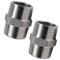 1 Nipple, 1 NPT Nipple, 304 Stainless Steel pipe fittings M/M - size: NPT1