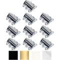 Litepak Screen Door Hinge Professional Grade Hardware Self-Closing Easy Install (10 Pack, Zinc Plated) - color: Zinc Plated, size: 10 Pack